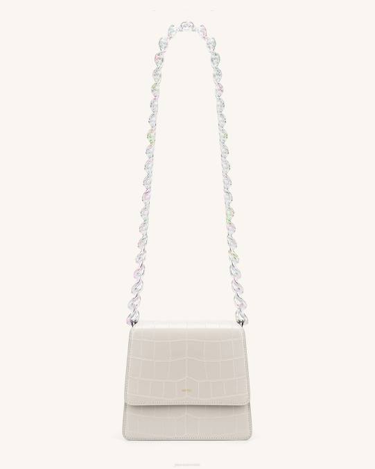 co JW PEI cadena de acrílico láser tara transparente Correa H2LF278