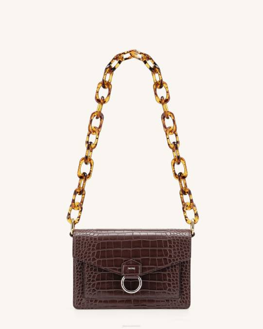 co JW PEI mya correa de cadena de acrílico carey Correa H2LF253