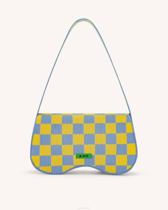 co JW PEI bolsa de hombro becci de punto hielo y amarillo bolsa de hombro H2LF113