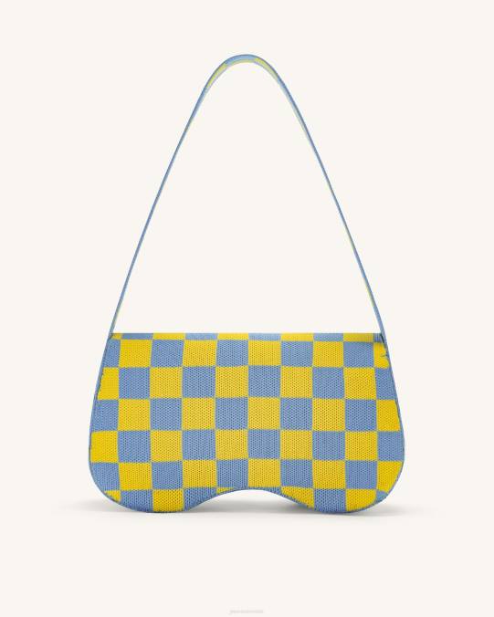 co JW PEI bolsa de hombro becci de punto hielo y amarillo bolsa de hombro H2LF113
