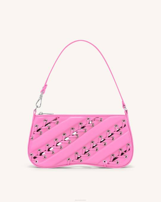 co JW PEI bolsa de hombro con tiras eva rosa bolsa de hombro H2LF128