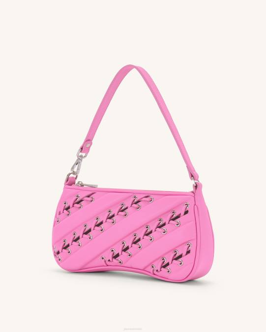 co JW PEI bolsa de hombro con tiras eva rosa bolsa de hombro H2LF128