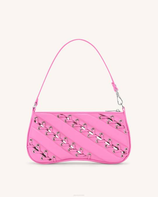 co JW PEI bolsa de hombro con tiras eva rosa bolsa de hombro H2LF128
