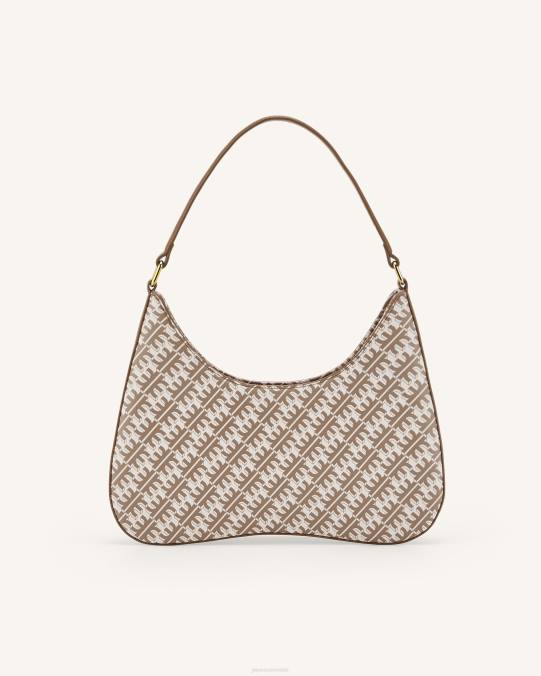 co JW PEI bolsa de hombro fei ruby marrón bolsa de hombro H2LF96