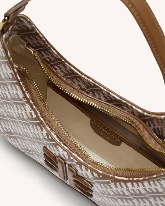 co JW PEI bolsa de hombro fei ruby marrón bolsa de hombro H2LF96