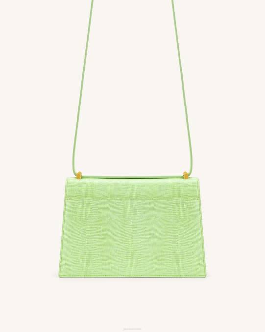 co JW PEI bolsa de liliana lagarto verde lima bolsa de hombro H2LF87