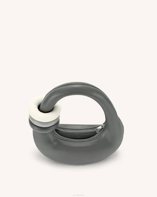 co JW PEI bolso de hombro ábaco gris bolsa de hombro H2LF123