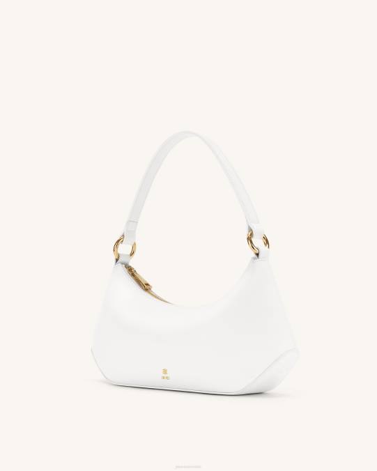 co JW PEI bolso de hombro con diseño de lirio blanco bolsa de hombro H2LF67