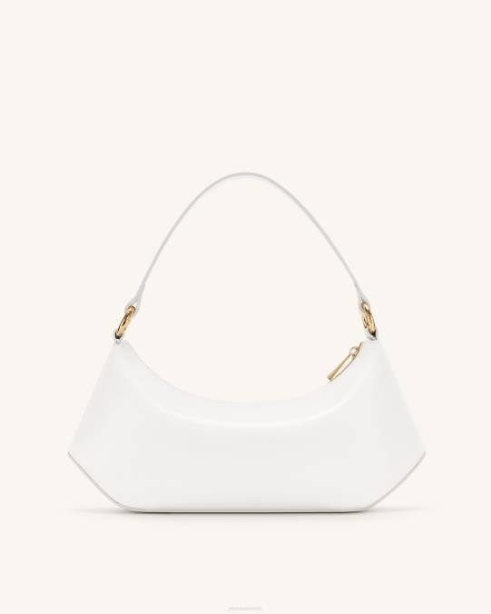 co JW PEI bolso de hombro con diseño de lirio blanco bolsa de hombro H2LF67