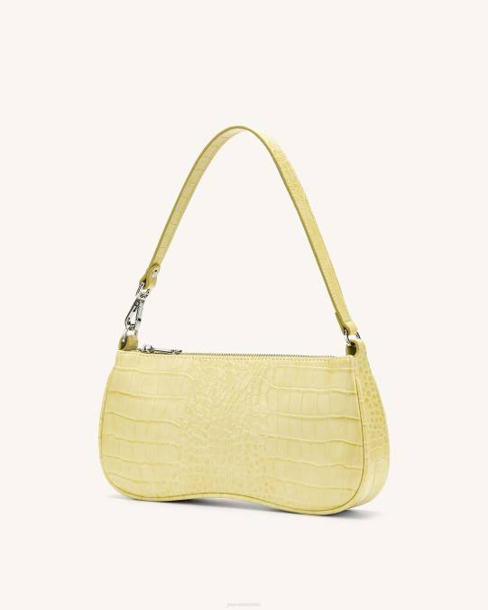 co JW PEI bolso de hombro eva cocodrilo amarillo claro bolsa de hombro H2LF103