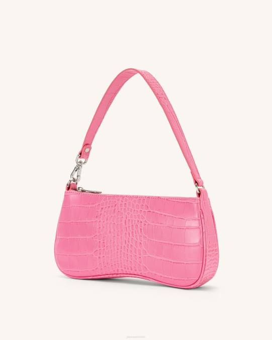 co JW PEI bolso de hombro eva cocodrilo rosa fuerte bolsa de hombro H2LF131