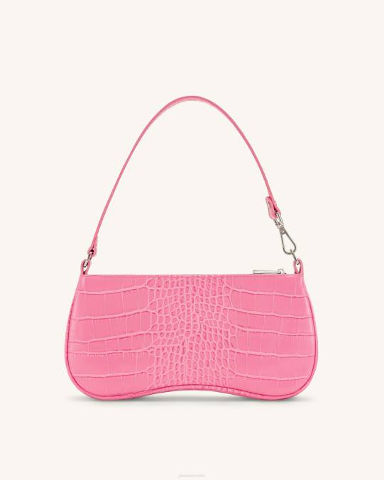 co JW PEI bolso de hombro eva cocodrilo rosa fuerte bolsa de hombro H2LF131