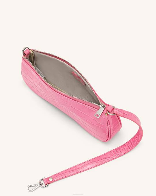 co JW PEI bolso de hombro eva cocodrilo rosa fuerte bolsa de hombro H2LF131