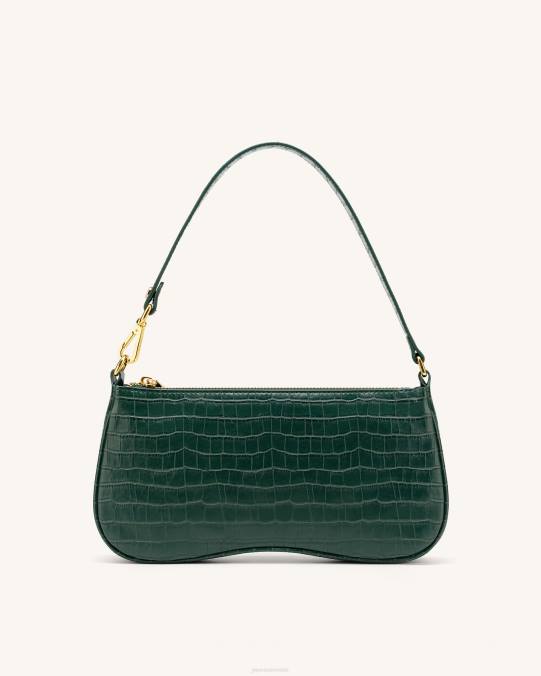 co JW PEI bolso de hombro eva cocodrilo verde oscuro bolsa de hombro H2LF89