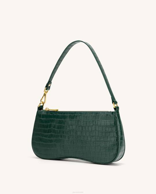 co JW PEI bolso de hombro eva cocodrilo verde oscuro bolsa de hombro H2LF89