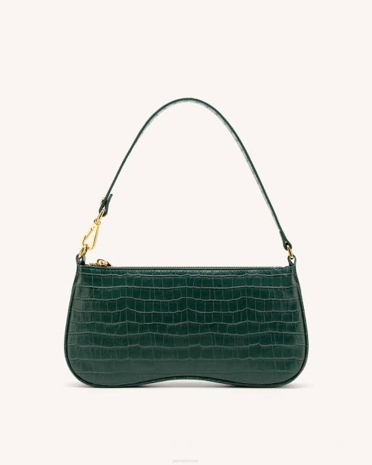 co JW PEI bolso de hombro eva cocodrilo verde oscuro bolsa de hombro H2LF89