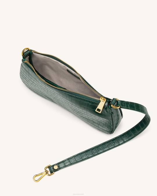 co JW PEI bolso de hombro eva cocodrilo verde oscuro bolsa de hombro H2LF89