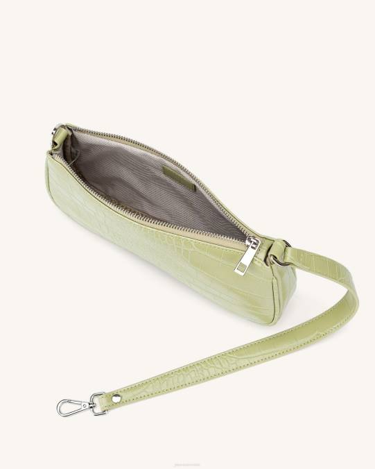 co JW PEI bolso de hombro eva cocodrilo verde salvia bolsa de hombro H2LF65