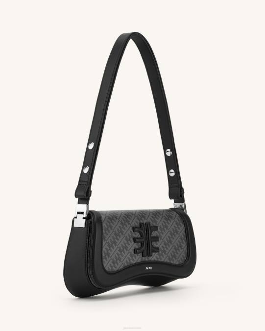 co JW PEI bolso de hombro fei joy hierro negro bolsa de hombro H2LF99