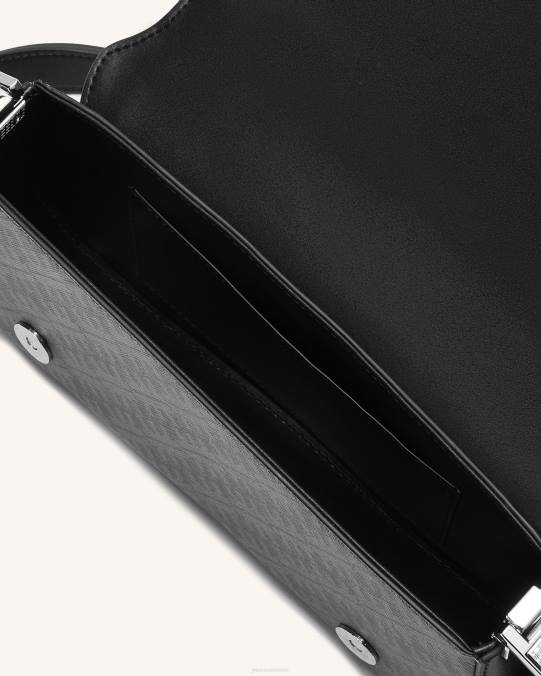 co JW PEI bolso de hombro fei joy hierro negro bolsa de hombro H2LF99
