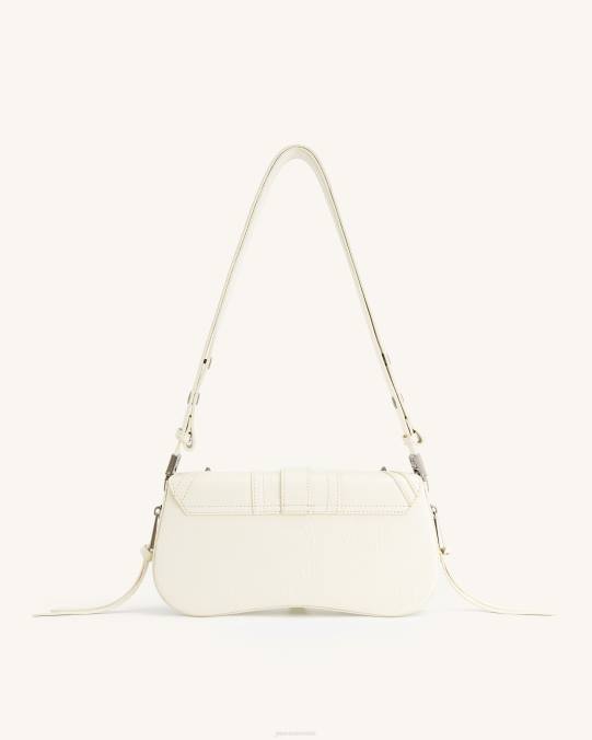 co JW PEI bolso de hombro joy aplastado blanco bolsa de hombro H2LF160