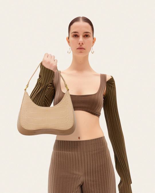 co JW PEI bolso de hombro rubí caña de azucar bolsa de hombro H2LF119