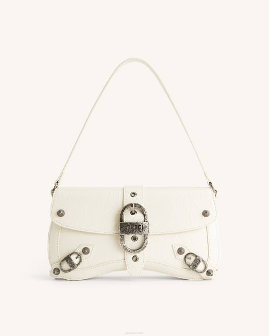 co JW PEI bolso de hombro sia aplastado blanco bolsa de hombro H2LF163