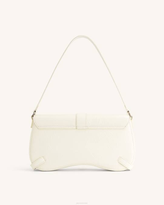 co JW PEI bolso de hombro sia aplastado blanco bolsa de hombro H2LF163