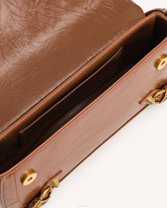 co JW PEI bolso de hombro sia aplastado marrón bolsa de hombro H2LF165