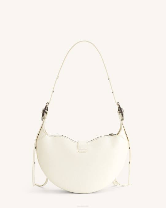 co JW PEI bolso de hombro tessa aplastado blanco bolsa de hombro H2LF155