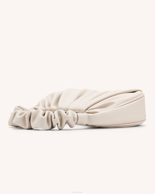 co JW PEI bolso de mano gabbi fruncido Marfil bolsa de hombro H2LF54