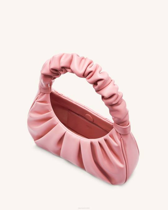 co JW PEI bolso de mano gabbi fruncido almendra coralina bolsa de hombro H2LF83