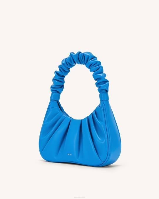 co JW PEI bolso de mano gabbi fruncido lago azul bolsa de hombro H2LF139