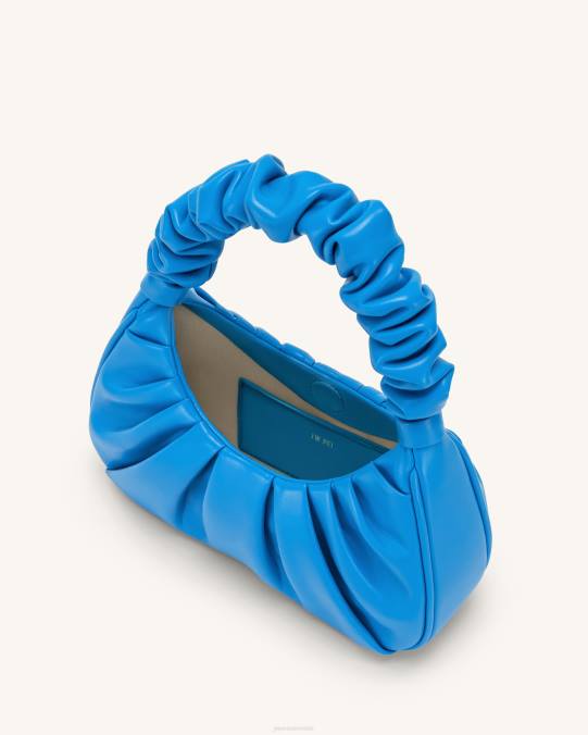 co JW PEI bolso de mano gabbi fruncido lago azul bolsa de hombro H2LF139
