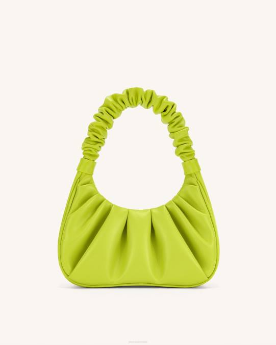 co JW PEI bolso de mano gabbi fruncido lima cibernética bolsa de hombro H2LF136