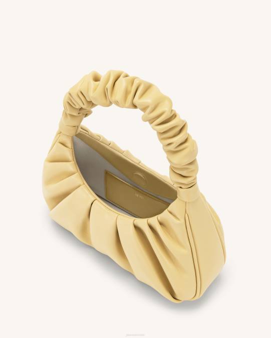 co JW PEI bolso de mano gabbi fruncido manteca bolsa de hombro H2LF140