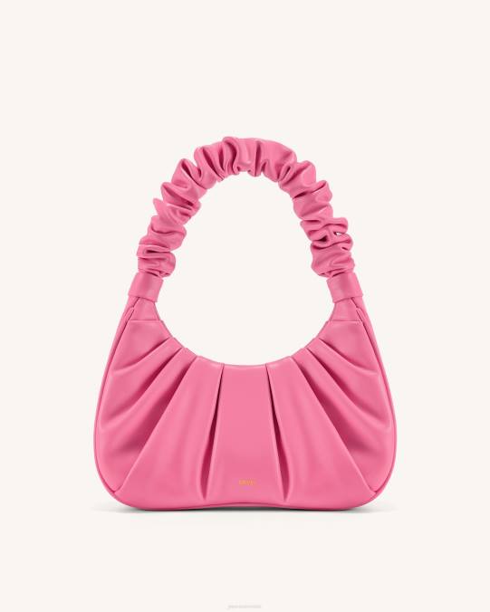 co JW PEI bolso de mano gabbi fruncido rosa bolsa de hombro H2LF56