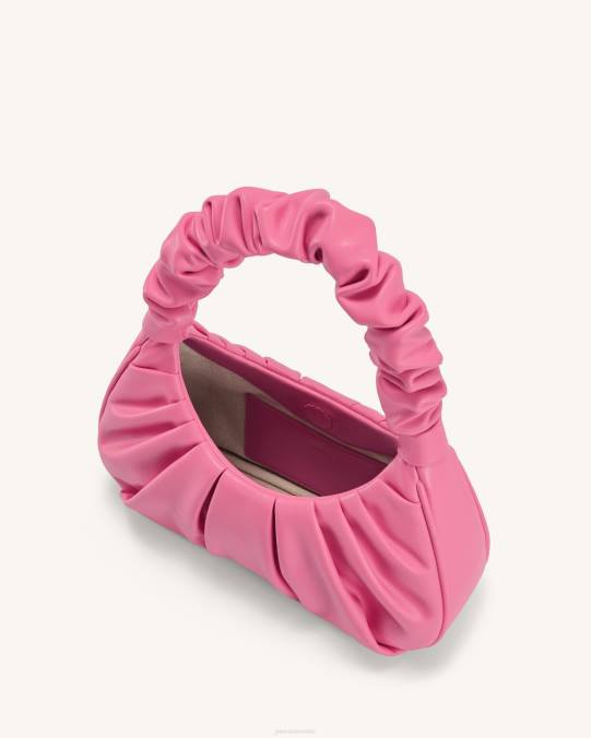 co JW PEI bolso de mano gabbi fruncido rosa bolsa de hombro H2LF56