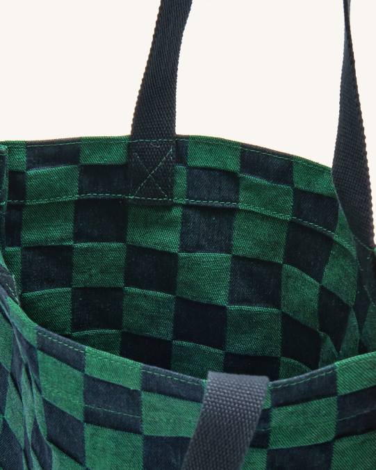 co JW PEI bolso shopper de tela rayna selva verde bolso de mano H2LF244