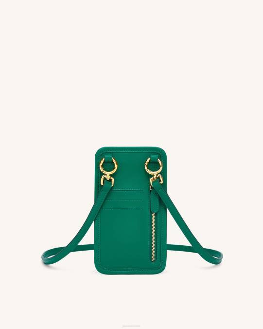 co JW PEI bolsa de teléfono de lona aylin verde oscuro bolsa de teléfono H2LF205