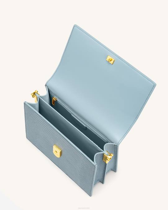 co JW PEI bandolera mini con solapa lagarto de hielo bandolera H2LF26