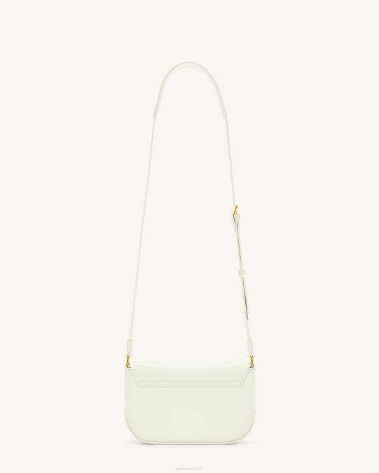 co JW PEI bolsa crossbody con solapa Debby blanco bandolera H2LF18