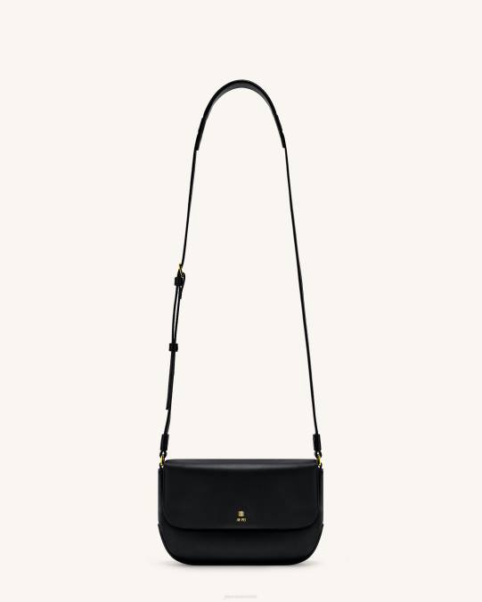co JW PEI bolsa crossbody con solapa Debby negro bandolera H2LF17