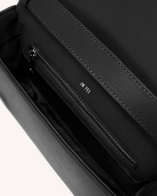 co JW PEI bolsa de laberinto blanco y gris oscuro bandolera H2LF40