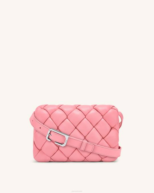 co JW PEI bolsa de laberinto rosa bandolera H2LF29