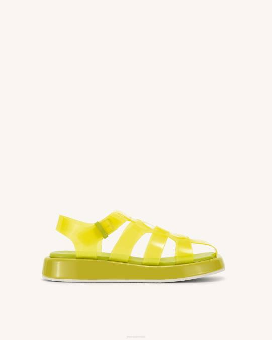 co JW PEI sandalia con plataforma piper amarillo sandalia H2LF336