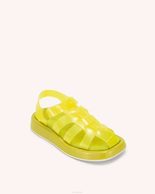 co JW PEI sandalia con plataforma piper amarillo sandalia H2LF336
