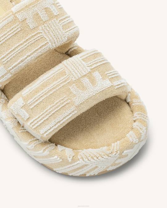 co JW PEI sandalias Lexi Terry leche de avena sandalia H2LF315